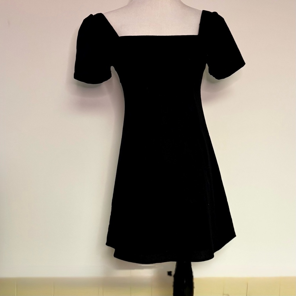 Princess‎ Polly Black Square Neck Dress
